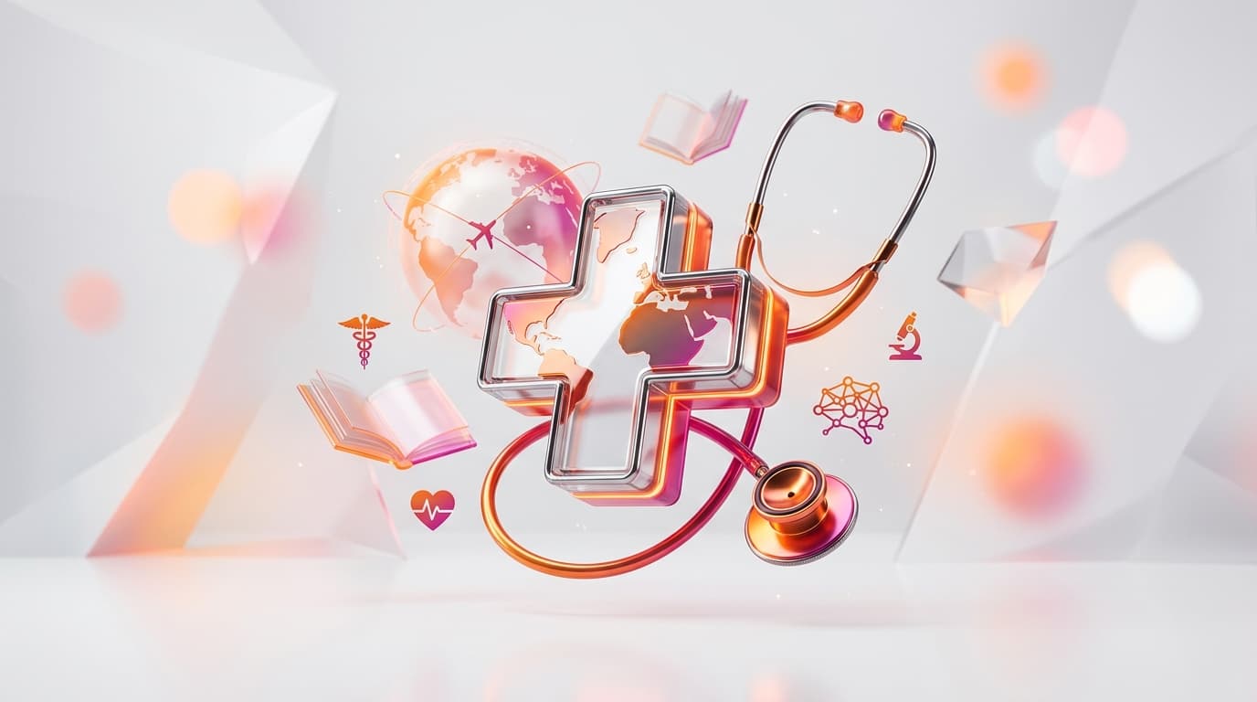 MBBS Abroad Illustration